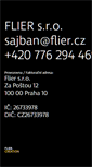 Mobile Screenshot of flier.cz